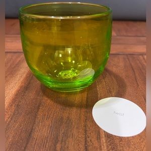 glassybaby “twist” drinker